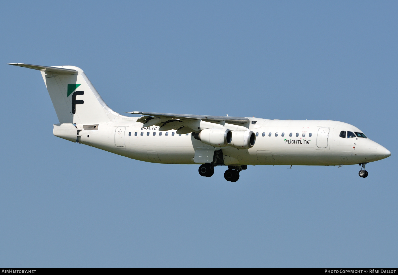 Aircraft Photo of G-FLTC | British Aerospace BAe-146-300 | Flightline | AirHistory.net #782109