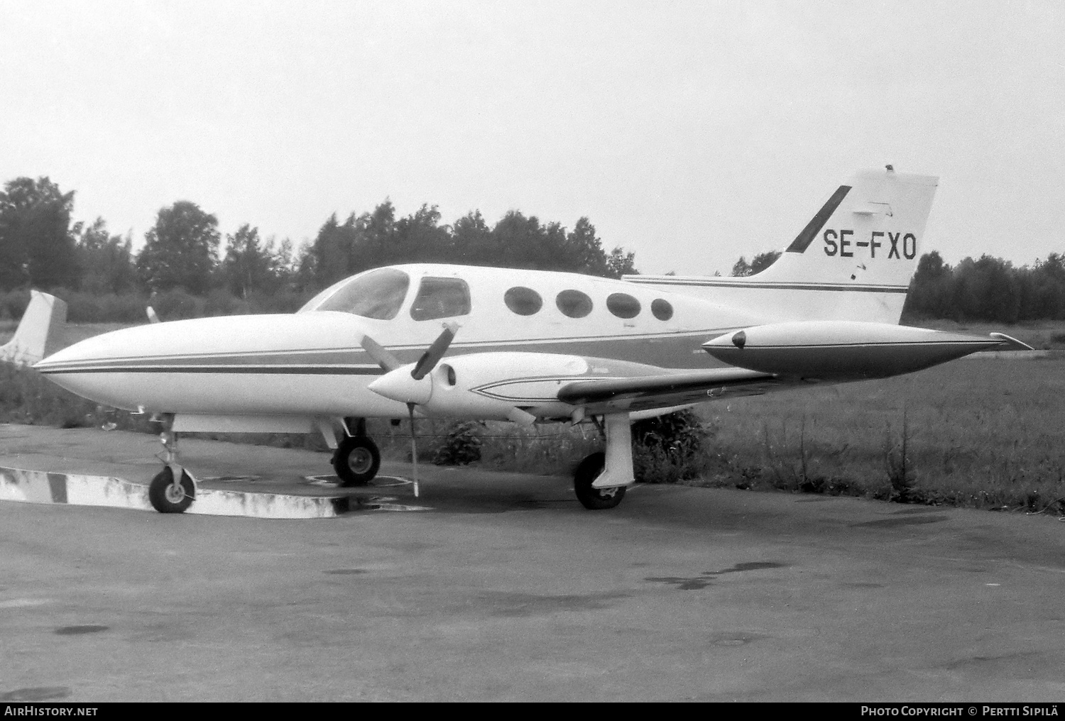 Aircraft Photo of SE-FXO | Cessna 402B Businessliner | AirHistory.net #782132