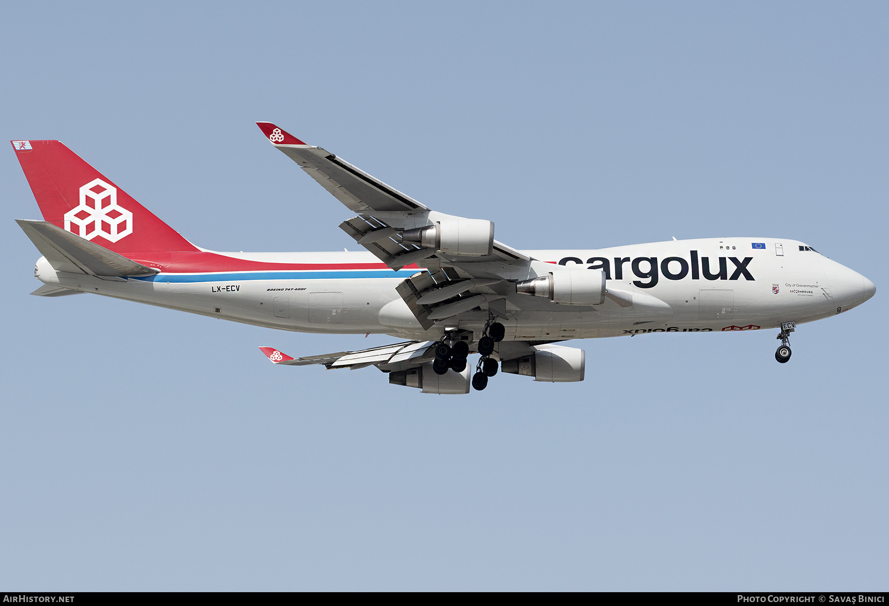 Aircraft Photo of LX-ECV | Boeing 747-4HQF/ER | Cargolux | AirHistory.net #782135