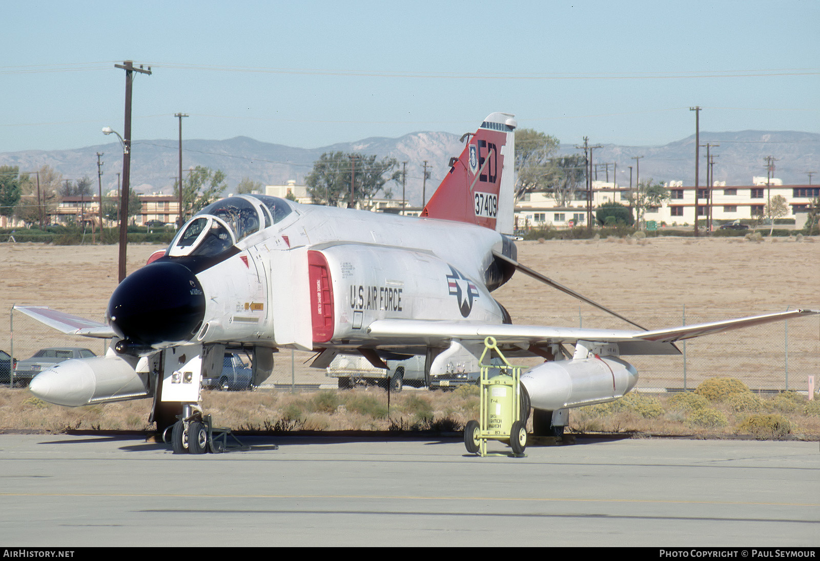 Aircraft Photo of 63-7409 / 37409 | McDonnell NF-4C Phantom II | USA - Air Force | AirHistory.net #782150