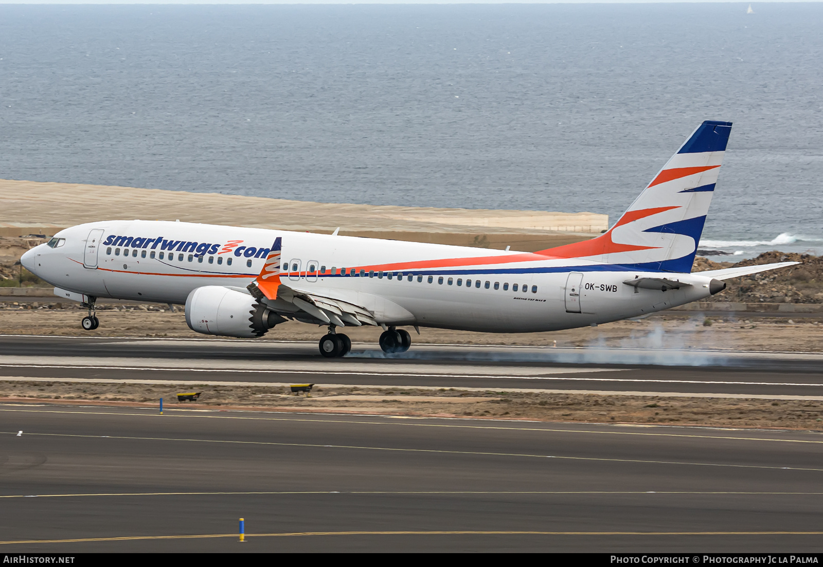Aircraft Photo of OK-SWB | Boeing 737-8 Max 8 | Smartwings | AirHistory.net #782158