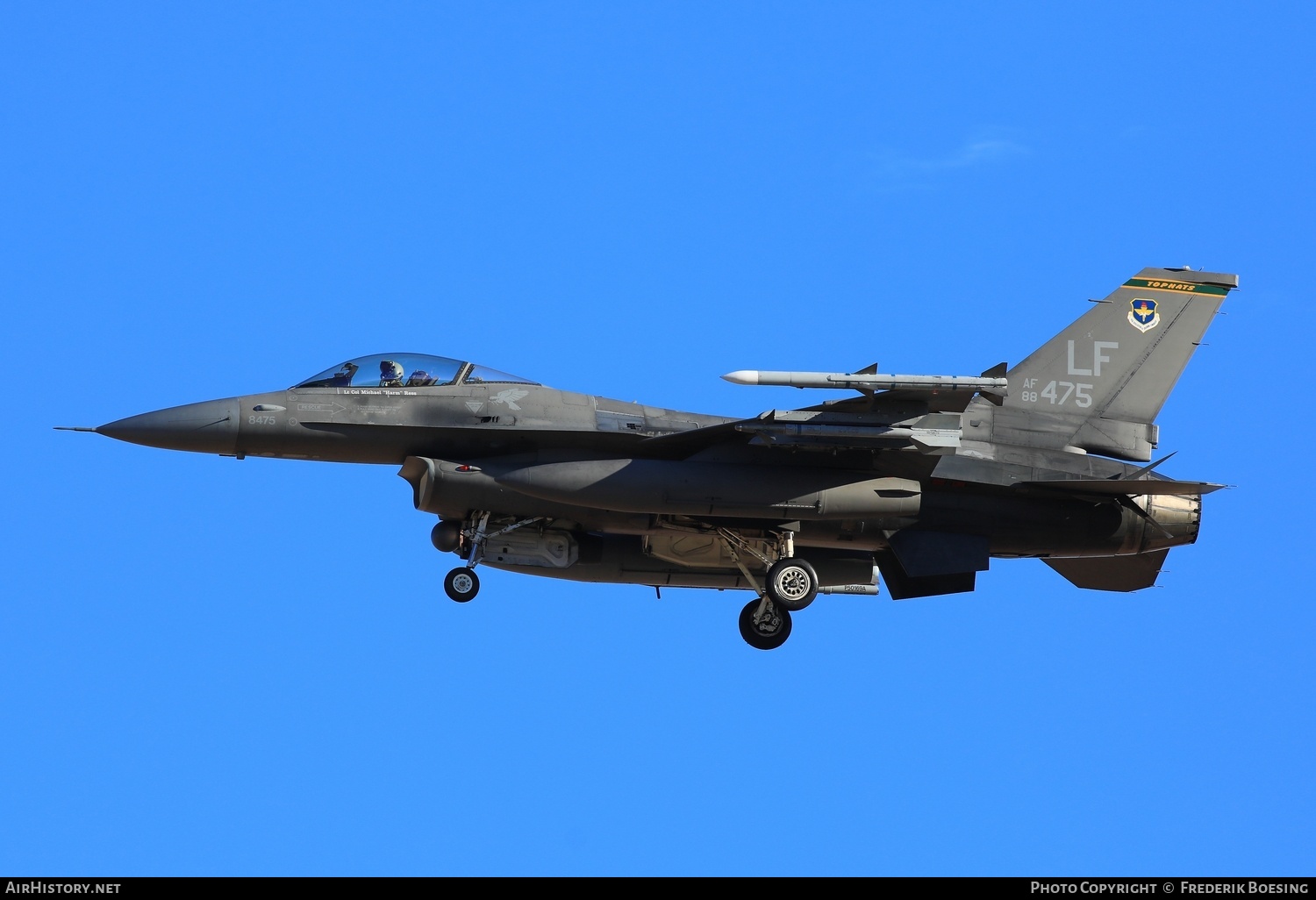 Aircraft Photo of 88-0475 / AF88-475 | General Dynamics F-16CM Fighting Falcon | USA - Air Force | AirHistory.net #782162
