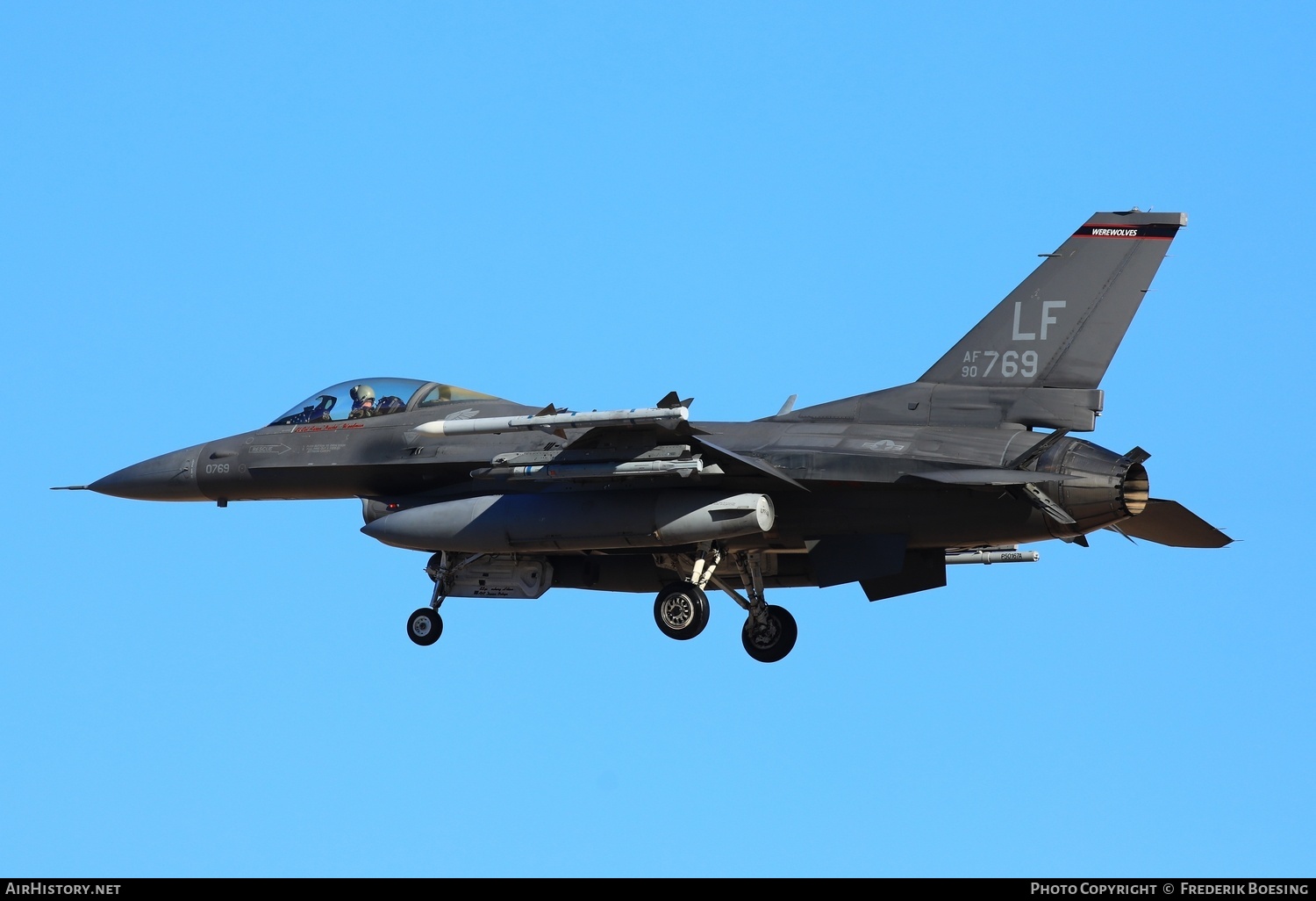 Aircraft Photo of 90-0769 | Lockheed Martin F-16CM Fighting Falcon | USA - Air Force | AirHistory.net #782165