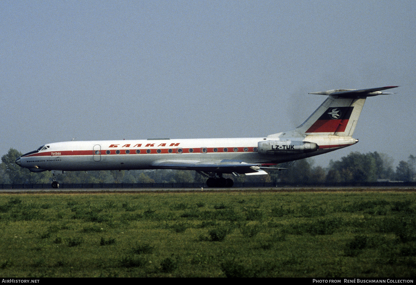 Aircraft Photo of LZ-TUK | Tupolev Tu-134A | Balkan - Bulgarian Airlines | AirHistory.net #782171
