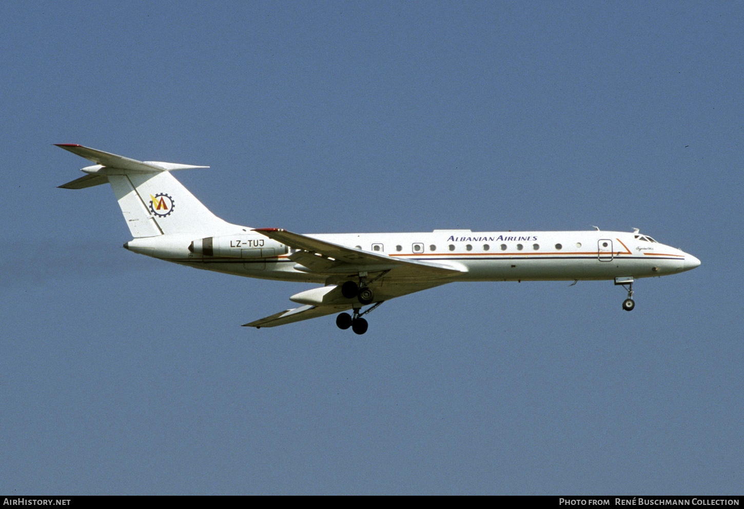 Aircraft Photo of LZ-TUJ | Tupolev Tu-134A-3 | Albanian Airlines | AirHistory.net #782173
