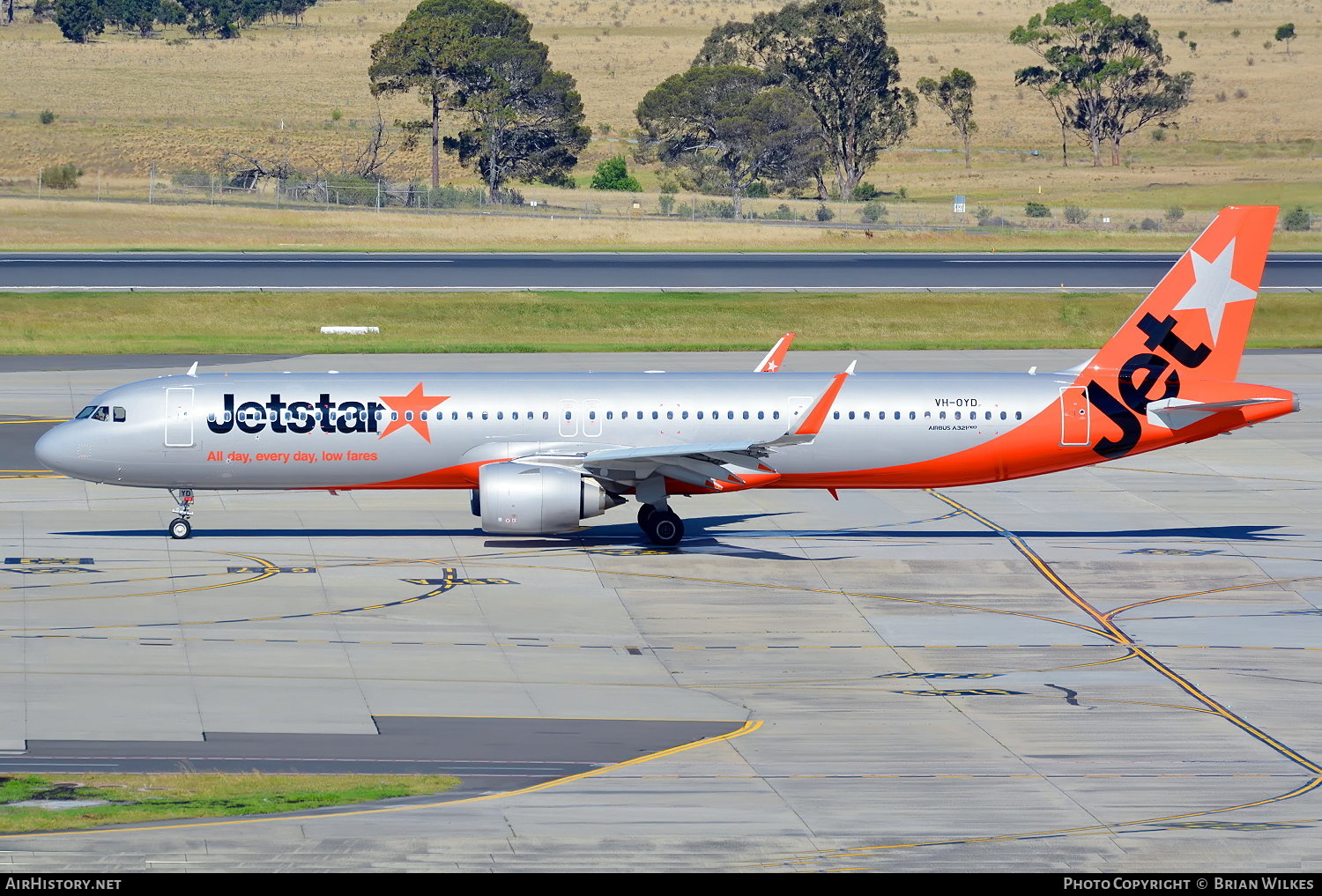 Aircraft Photo of VH-OYD | Airbus A321-251NX | Jetstar Airways | AirHistory.net #782177