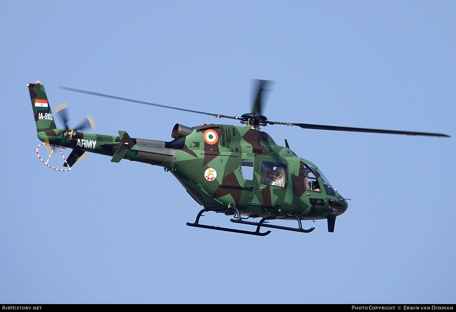 Aircraft Photo of IA5102 | Hindustan LUH | India - Army | AirHistory.net #782196