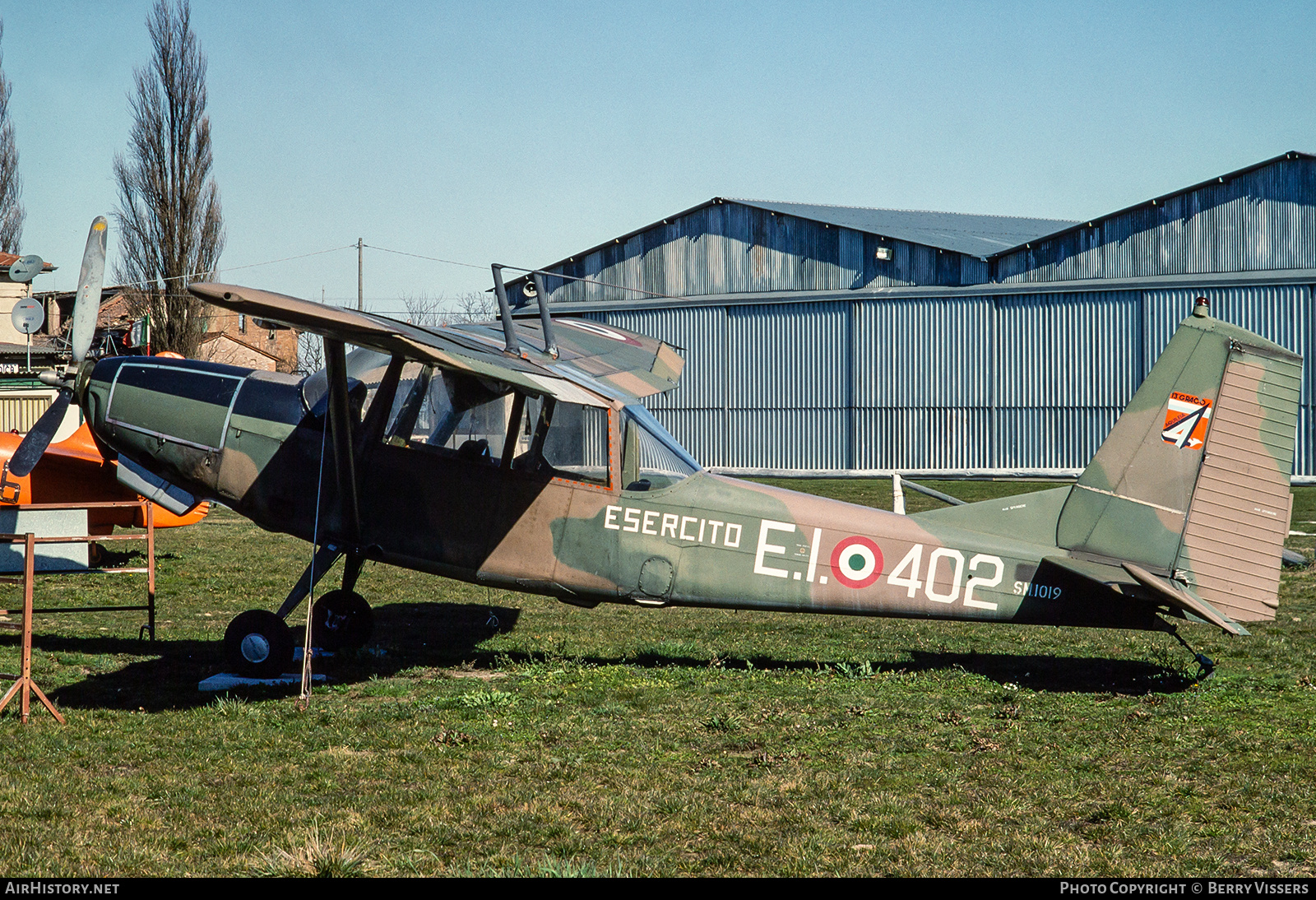Aircraft Photo of MM57195 | SIAI-Marchetti SM-1019A | Italy - Army | AirHistory.net #782197