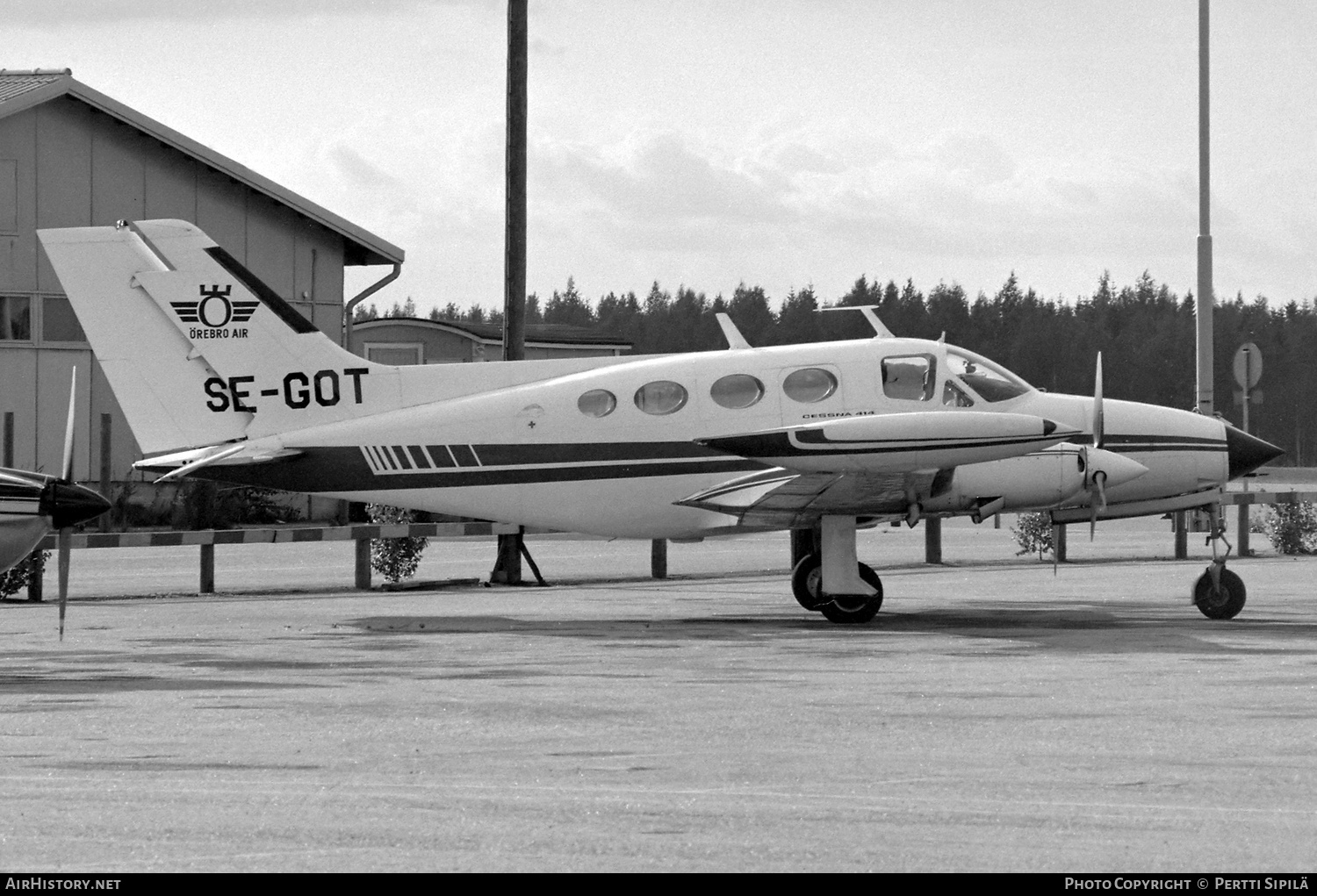 Aircraft Photo of SE-GOT | Cessna 414 | Örebro Air | AirHistory.net #782198