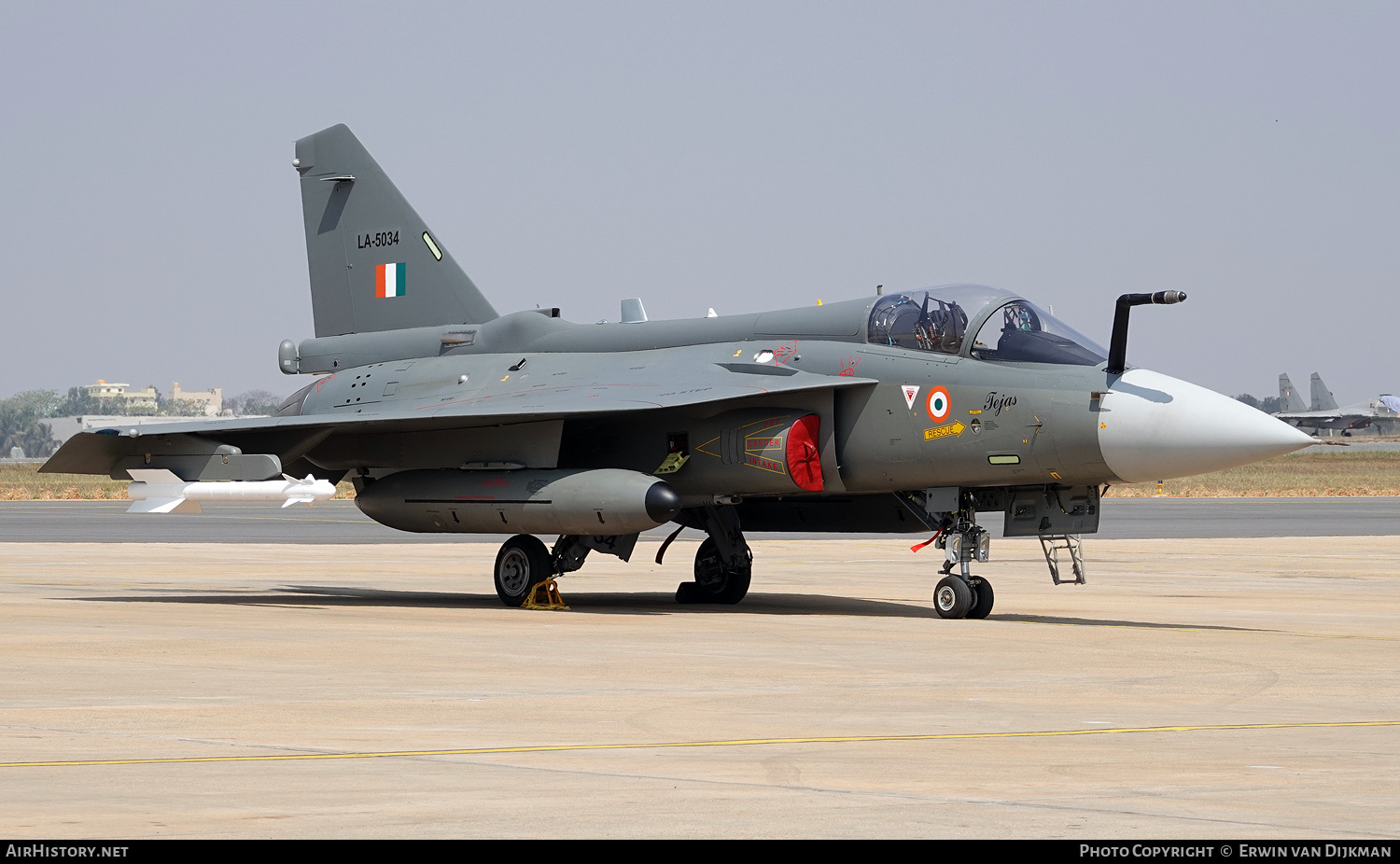 Aircraft Photo of LA5034 | Hindustan LCA Tejas Mk.1A | India - Air Force | AirHistory.net #782199