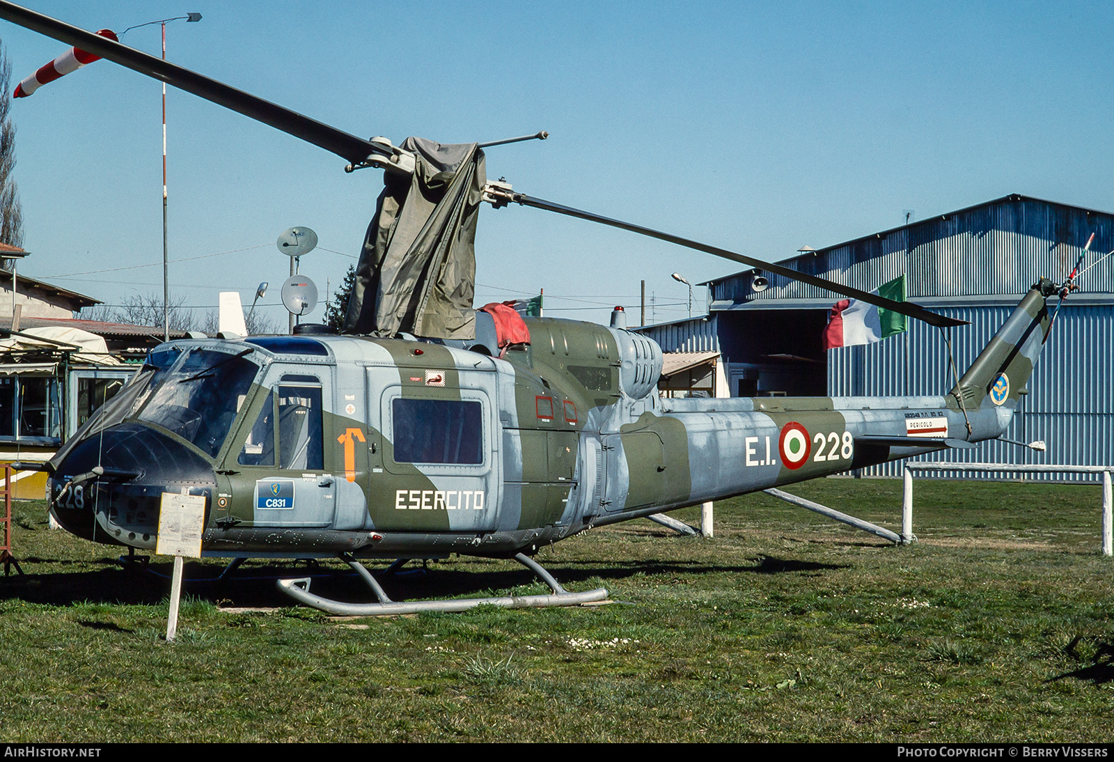 Aircraft Photo of MM80382 | Agusta AB-204B | Italy - Army | AirHistory.net #782204