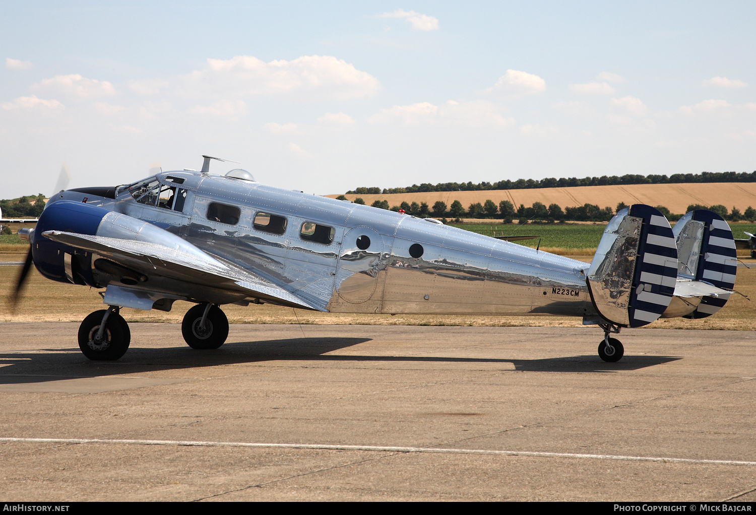 Aircraft Photo of N223CM | Beech D18S | AirHistory.net #782207