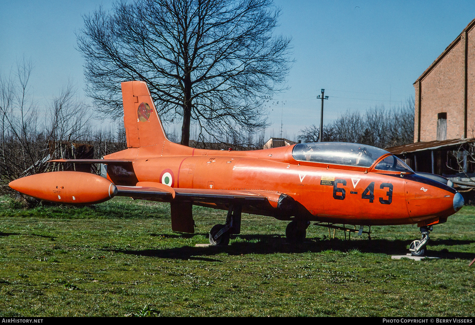 Aircraft Photo of MM54168 | Aermacchi MB-326E | Italy - Air Force | AirHistory.net #782211