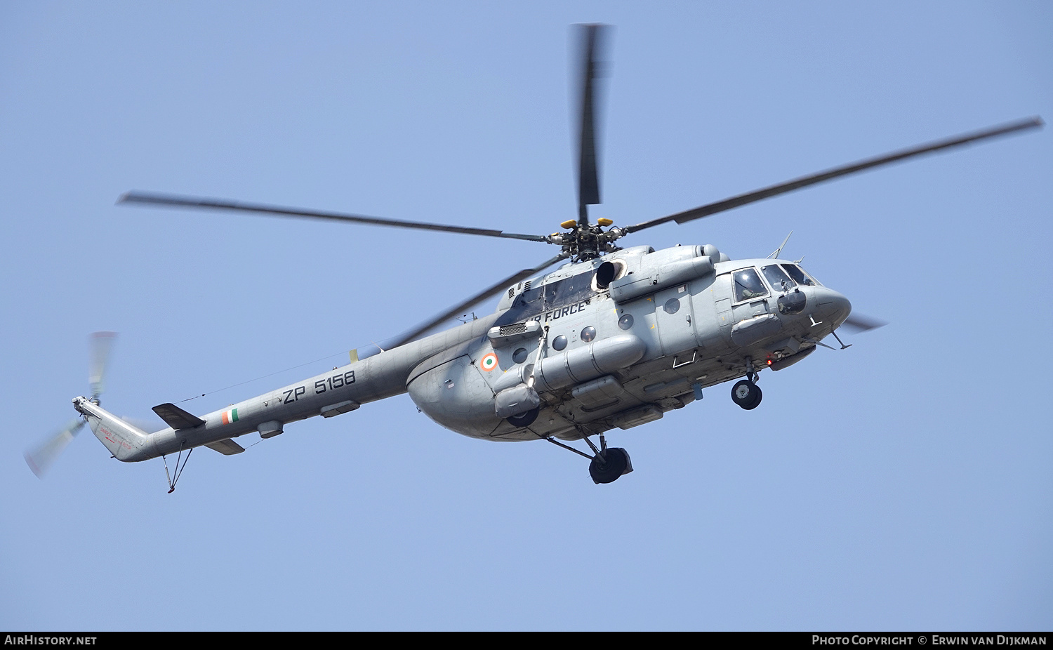 Aircraft Photo of ZP5158 | Mil Mi-17V-5 (Mi-8MTV-5) | India - Air Force | AirHistory.net #782235