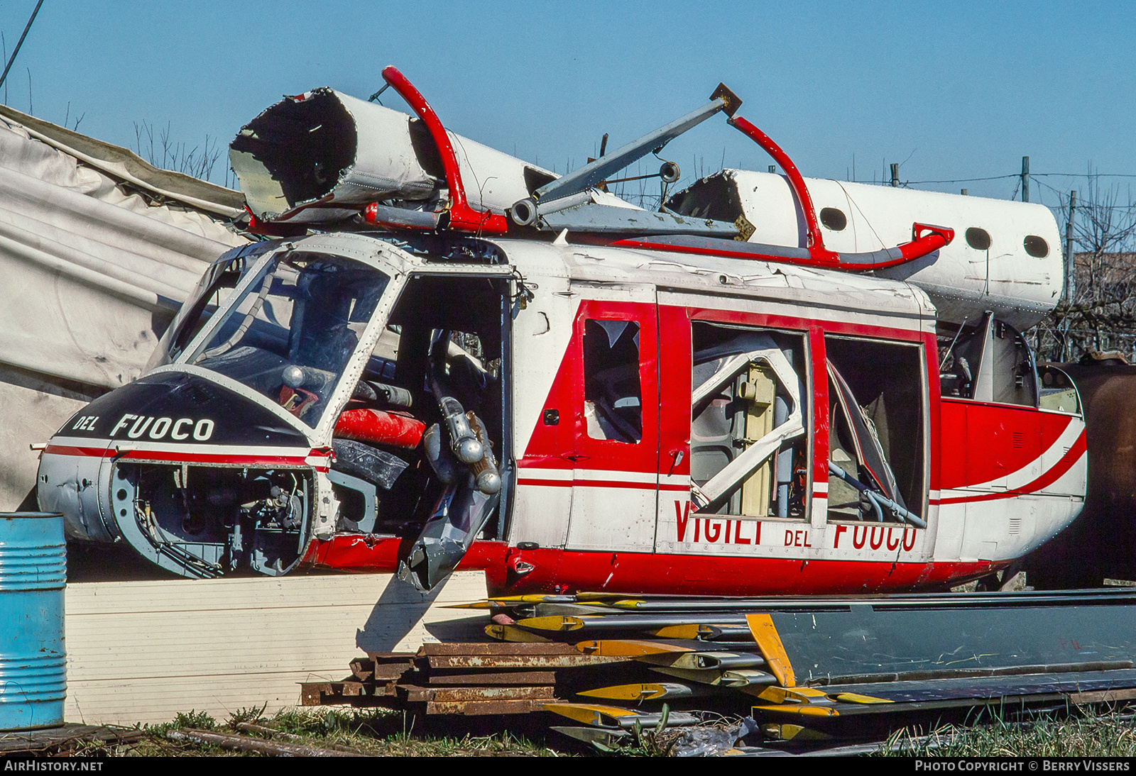 Aircraft Photo of I-VFET | Agusta AB-205A-1 | Italy - Vigili del Fuoco | AirHistory.net #782237