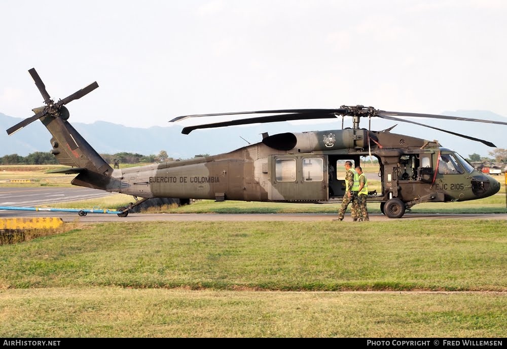 Aircraft Photo of EJC2105 | Sikorsky S-70i International Black Hawk | Colombia - Army | AirHistory.net #782255