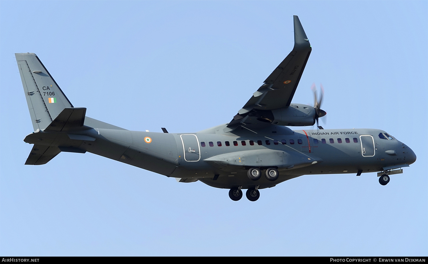 Aircraft Photo of CA7106 | CASA C295MW | India - Air Force | AirHistory.net #782270