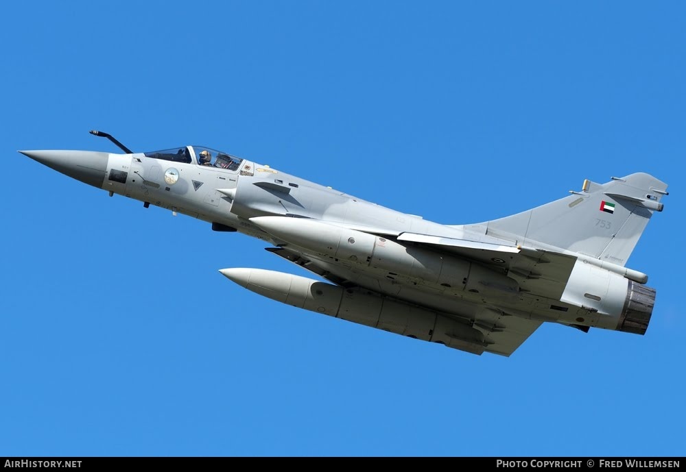 Aircraft Photo of 753 | Dassault Mirage 2000-9EAD | United Arab Emirates - Air Force | AirHistory.net #782272
