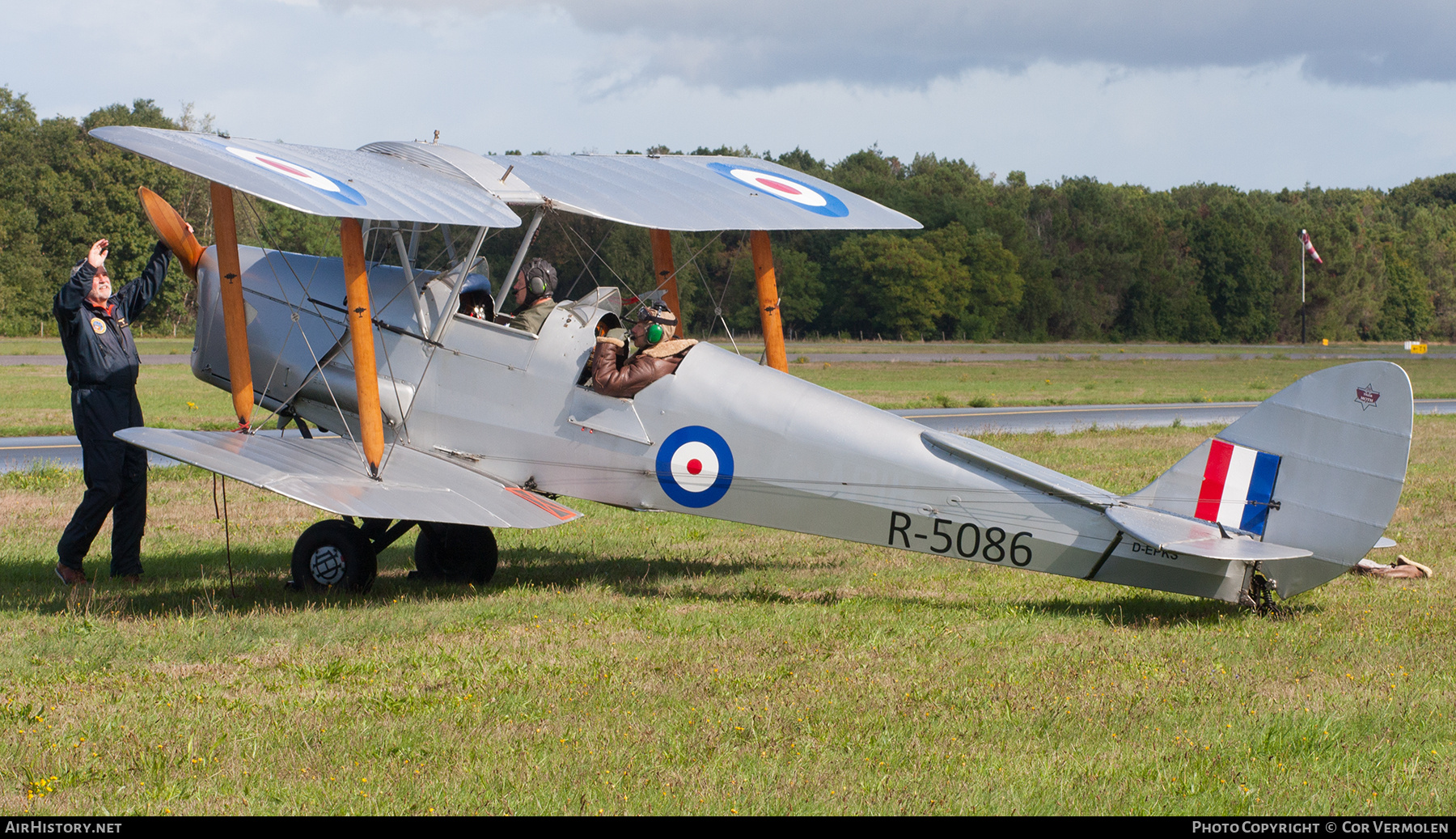 Aircraft Photo of D-EPKS / R-5086 | De Havilland D.H. 82A Tiger Moth | UK - Air Force | AirHistory.net #782281