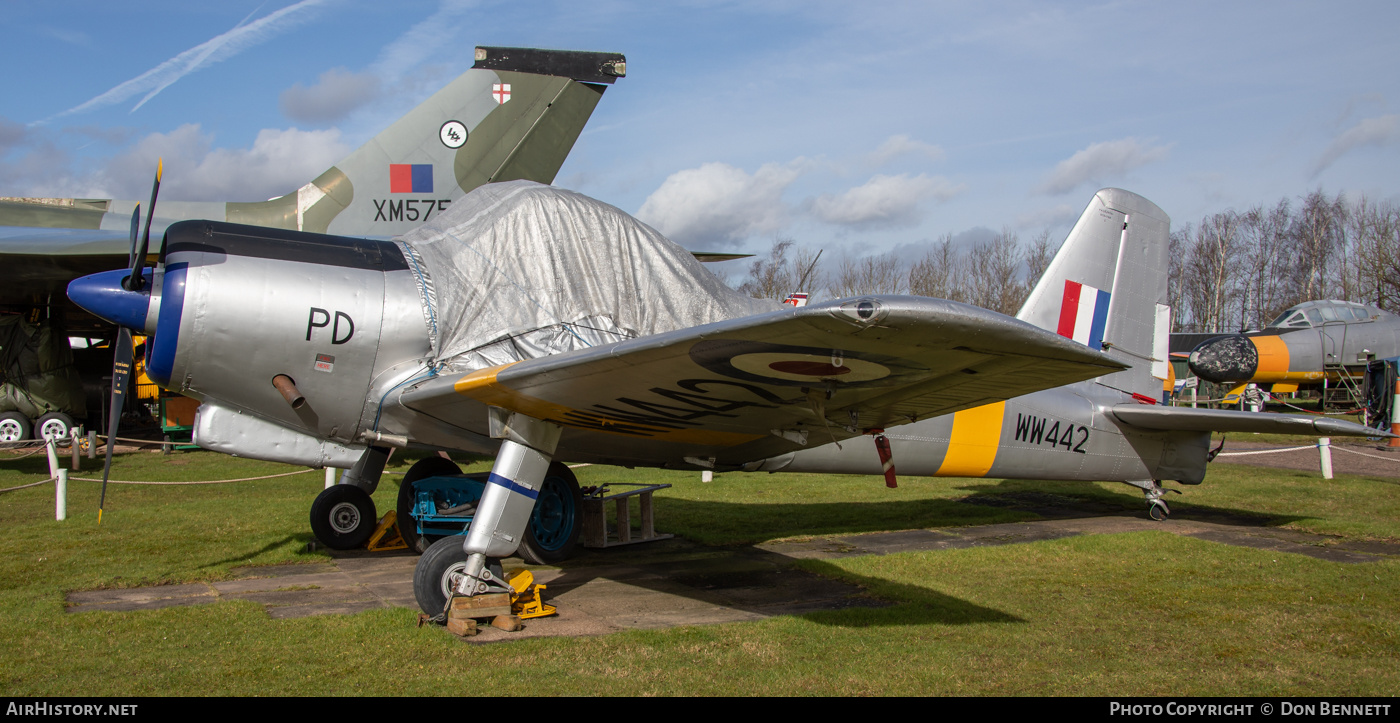 Aircraft Photo of WW442 | Hunting Percival P-56 Provost T1 | UK - Air Force | AirHistory.net #782284