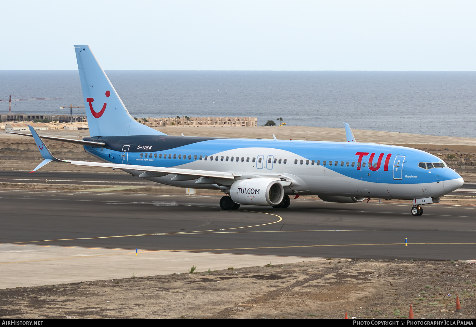 Aircraft Photo of G-TUKW | Boeing 737-8K5 | TUI | AirHistory.net #782307