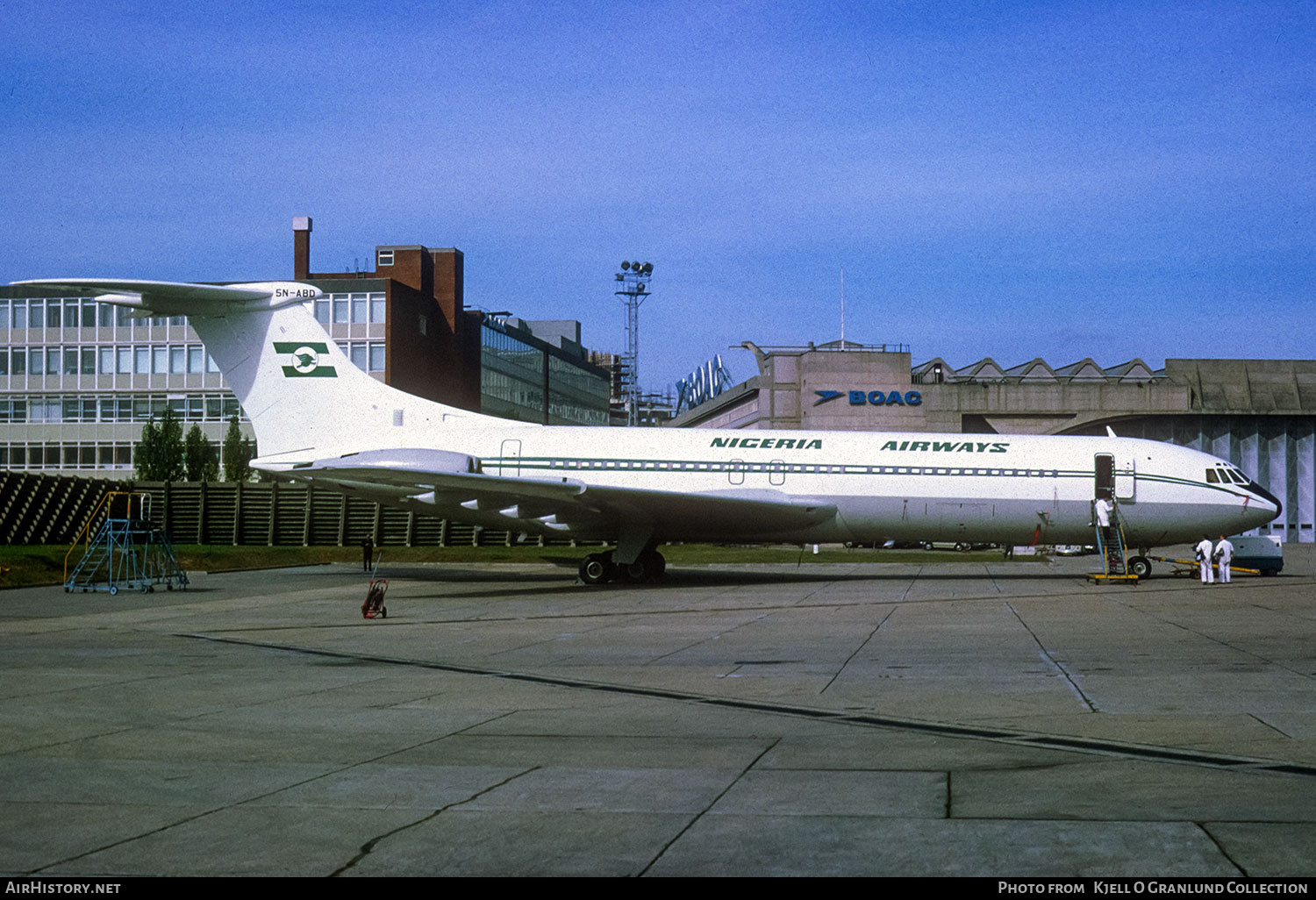 Aircraft Photo of 5N-ABD | Vickers VC10 Srs1101 | Nigeria Airways | AirHistory.net #782321