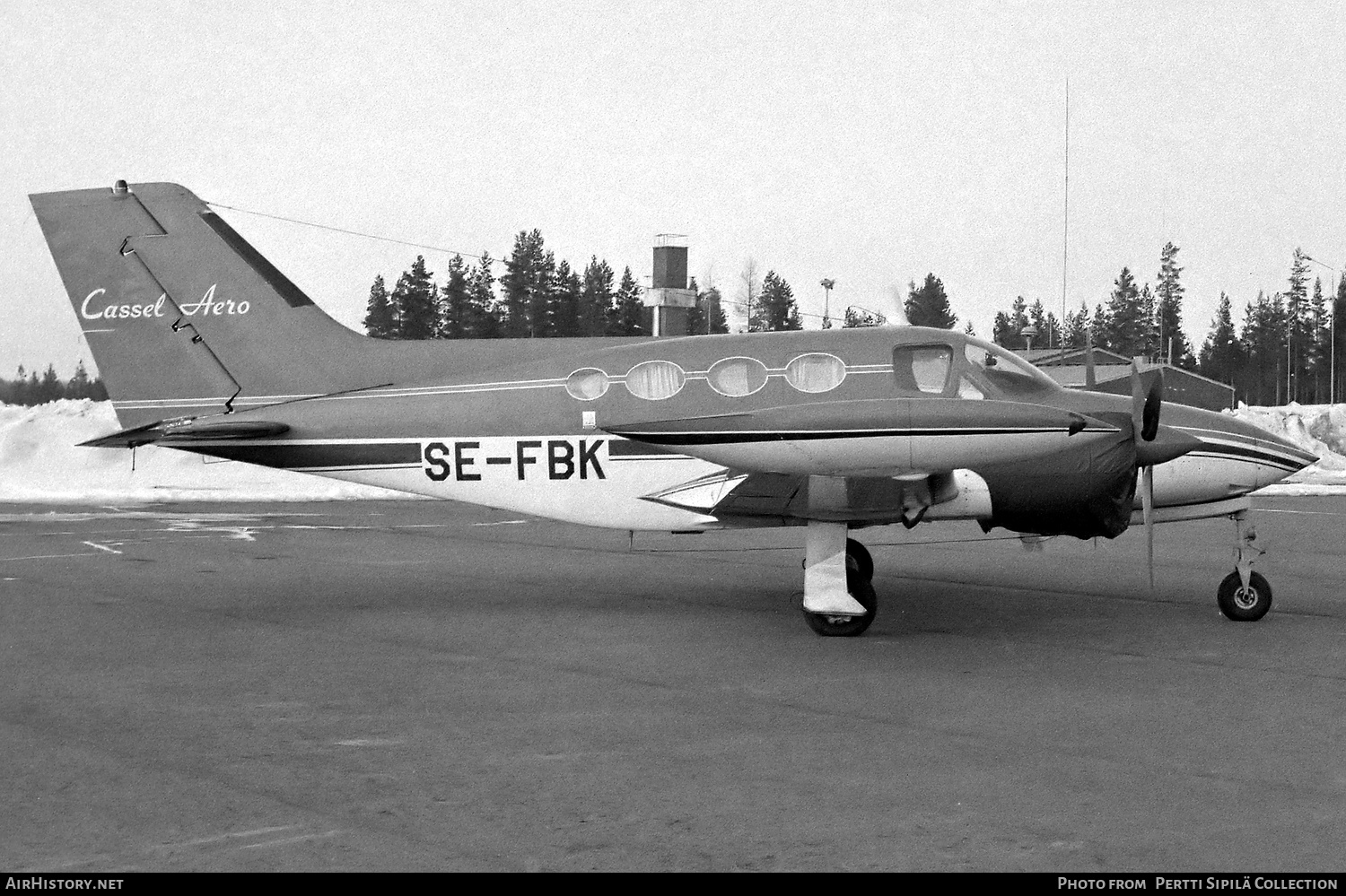 Aircraft Photo of SE-FBK | Cessna 421 | Cassel Aero | AirHistory.net #782326
