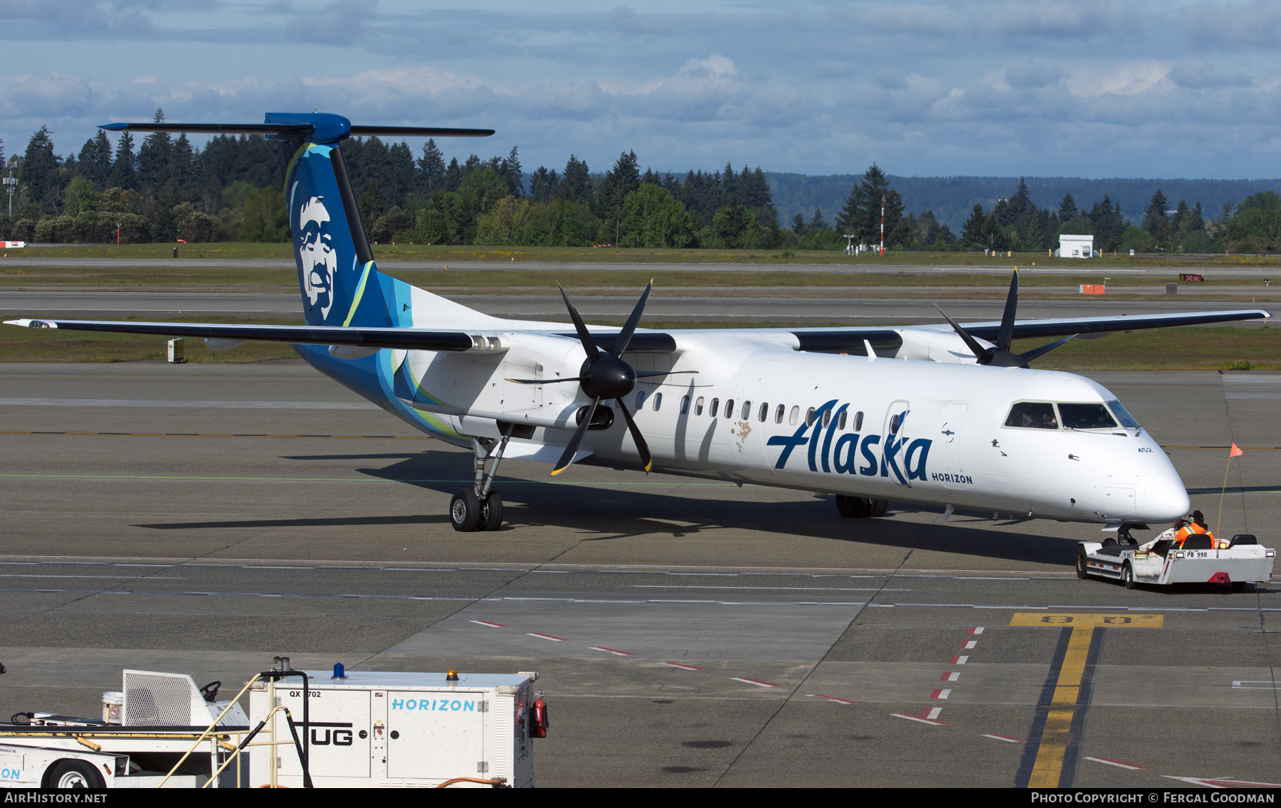 Aircraft Photo of N452QX | Bombardier DHC-8-402 Dash 8 | Alaska Airlines | AirHistory.net #782349