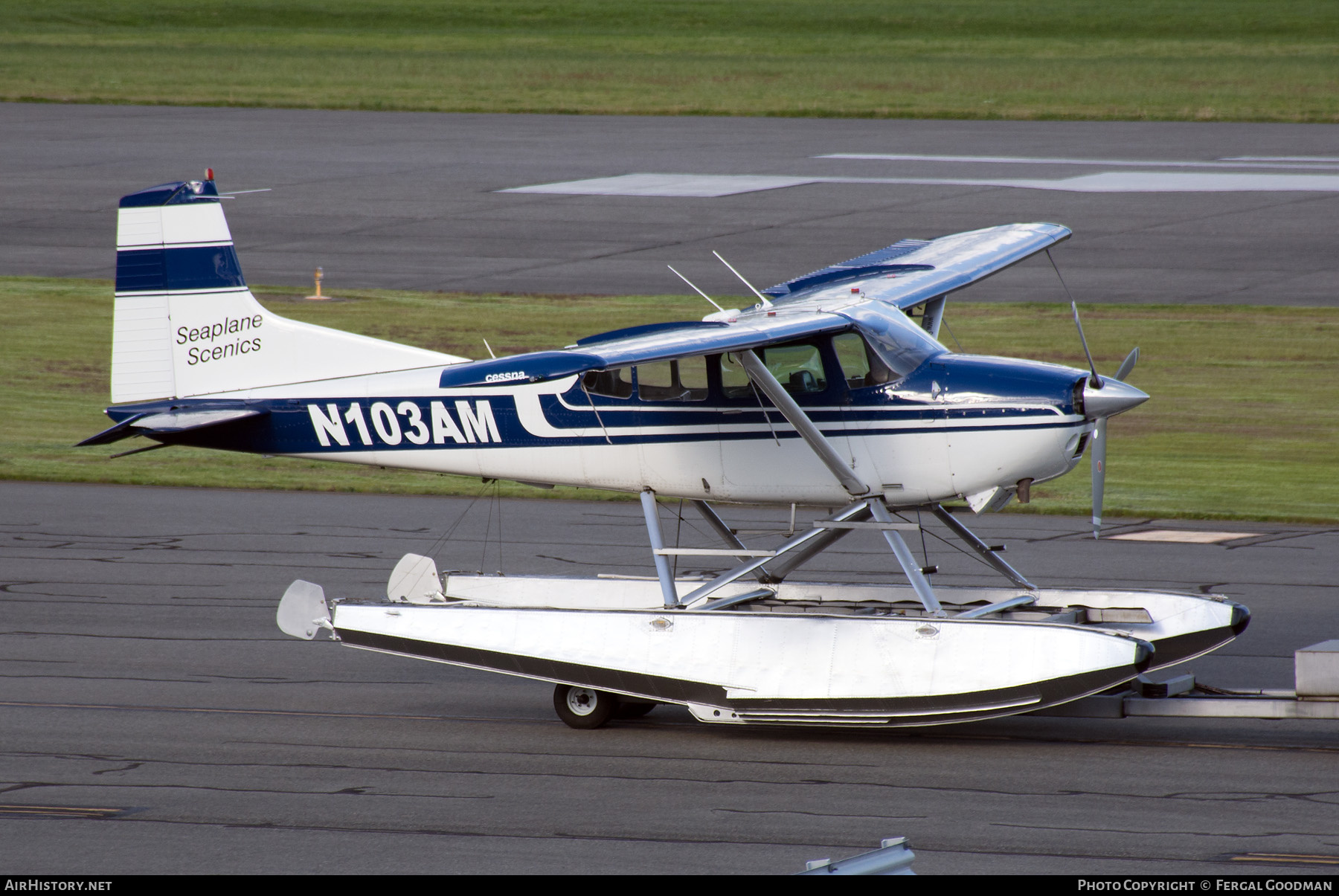 Aircraft Photo of N103AM | Cessna A185F Skywagon 185 | Seaplane Scenics | AirHistory.net #782358