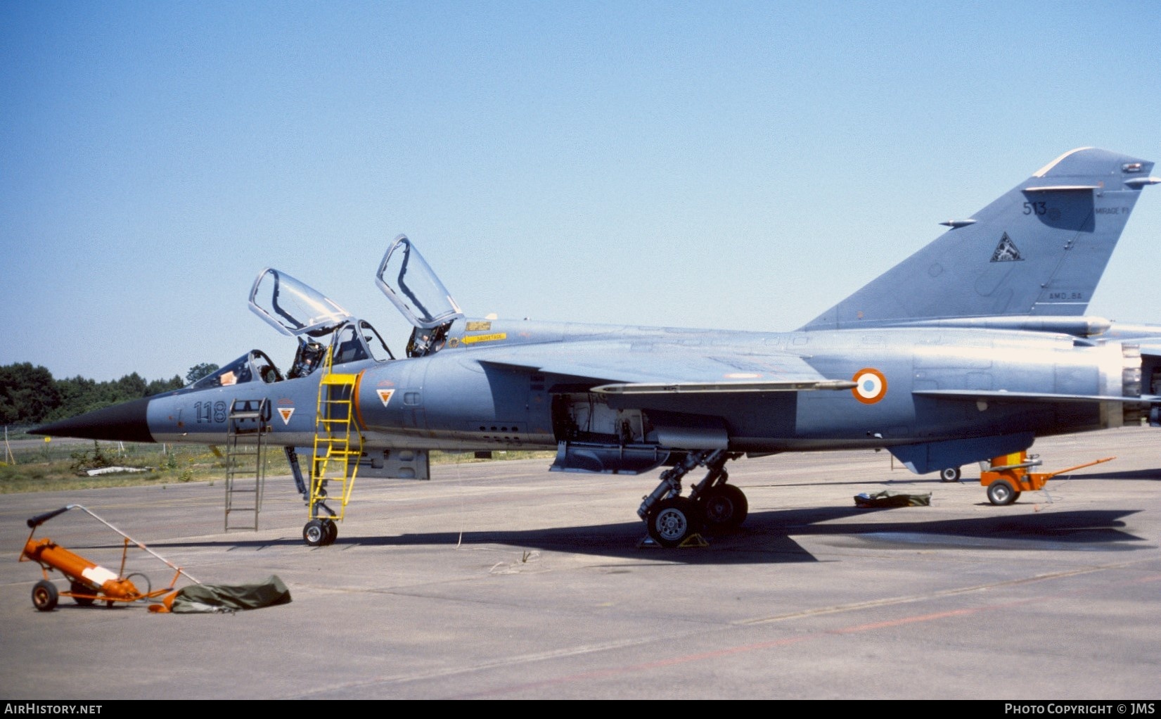 Aircraft Photo of 513 | Dassault Mirage F1B | France - Air Force | AirHistory.net #782386