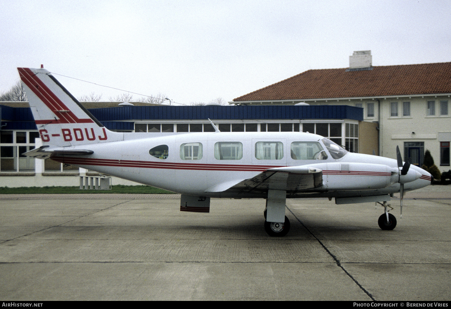 Aircraft Photo of G-BDUJ | Piper PA-31-310 Navajo C | AirHistory.net #782397