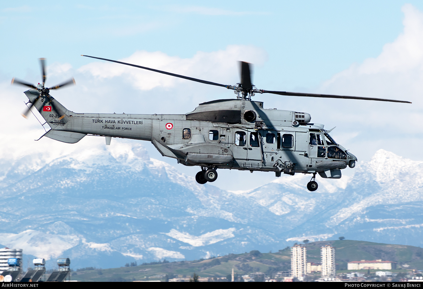 Aircraft Photo of 02-2544 | Eurocopter AS-532AL Cougar | Turkey - Air Force | AirHistory.net #782403