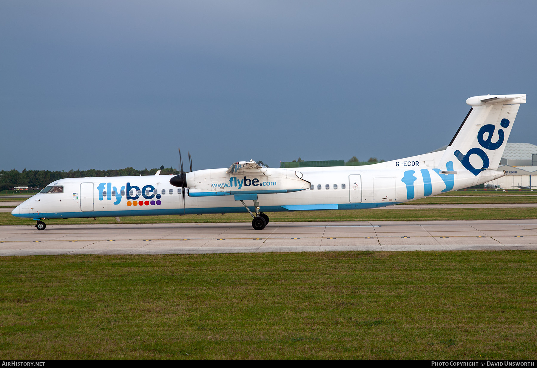 Aircraft Photo of G-ECOR | Bombardier DHC-8-402 Dash 8 | Flybe | AirHistory.net #782407