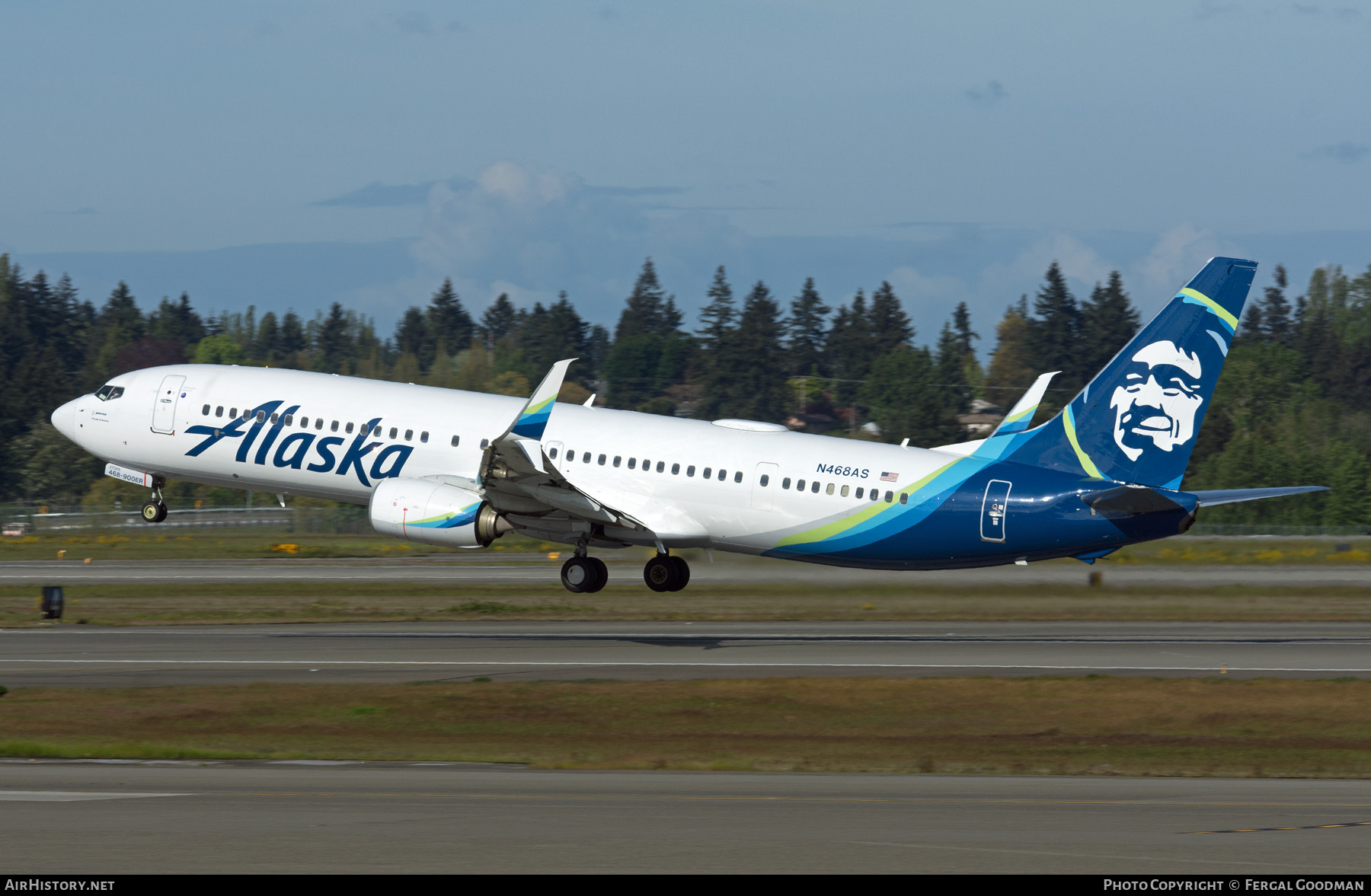 Aircraft Photo of N468AS | Boeing 737-990/ER | Alaska Airlines | AirHistory.net #782419