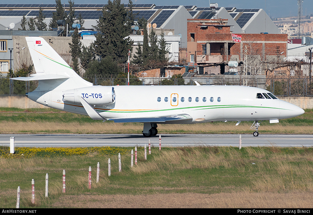 Aircraft Photo of TC-TOS | Dassault Falcon 2000S | AirHistory.net #782444