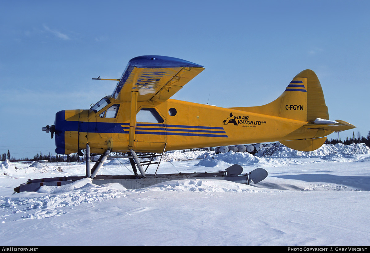 Aircraft Photo of C-FGYN | De Havilland Canada DHC-2 Beaver Mk.1 | Adlair Aviation | AirHistory.net #782448