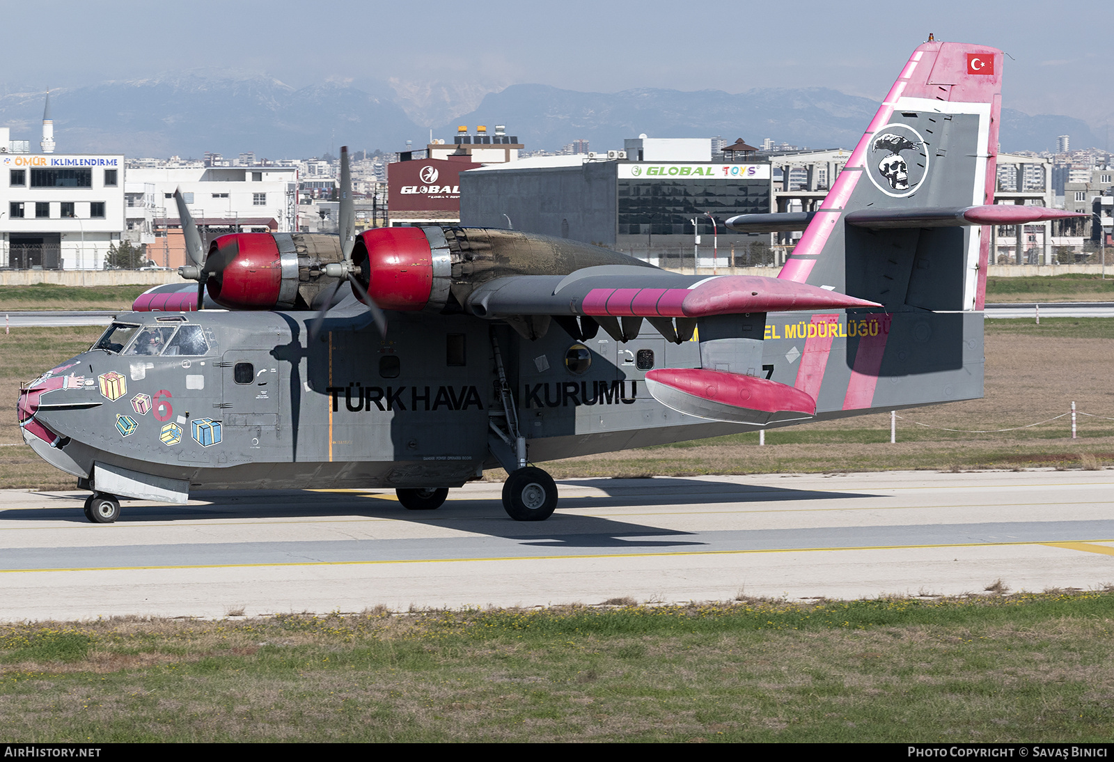 Aircraft Photo of TC-TKZ | Canadair CL-215-IV (CL-215-1A10) | THK - Türk Hava Kurumu | AirHistory.net #782450
