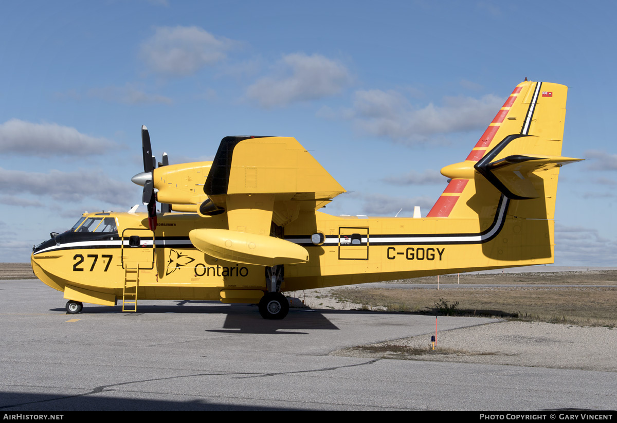 Aircraft Photo of C-GOGY | Bombardier CL-415 (CL-215-6B11) | Ontario Ministry of Natural Resources | AirHistory.net #782456