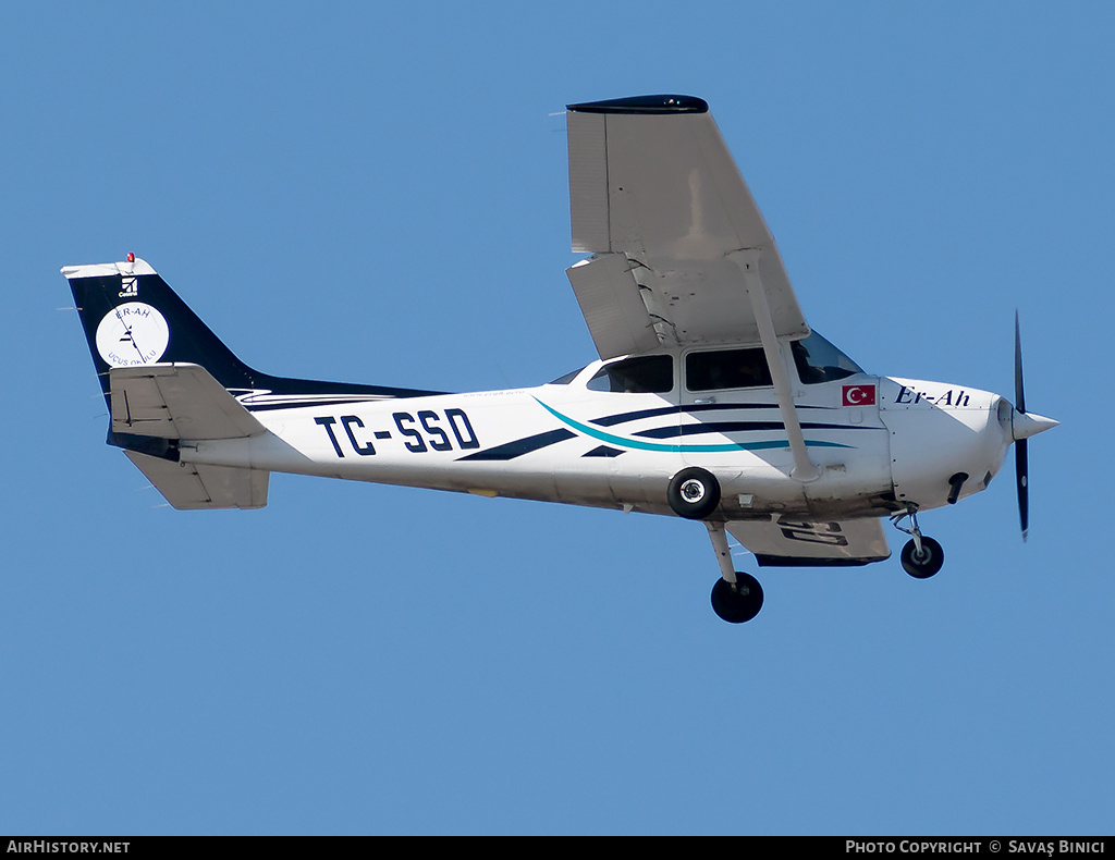 Aircraft Photo of TC-SSD | Cessna 172R Skyhawk | Er-Ah Uçuş Okulu | AirHistory.net #782460