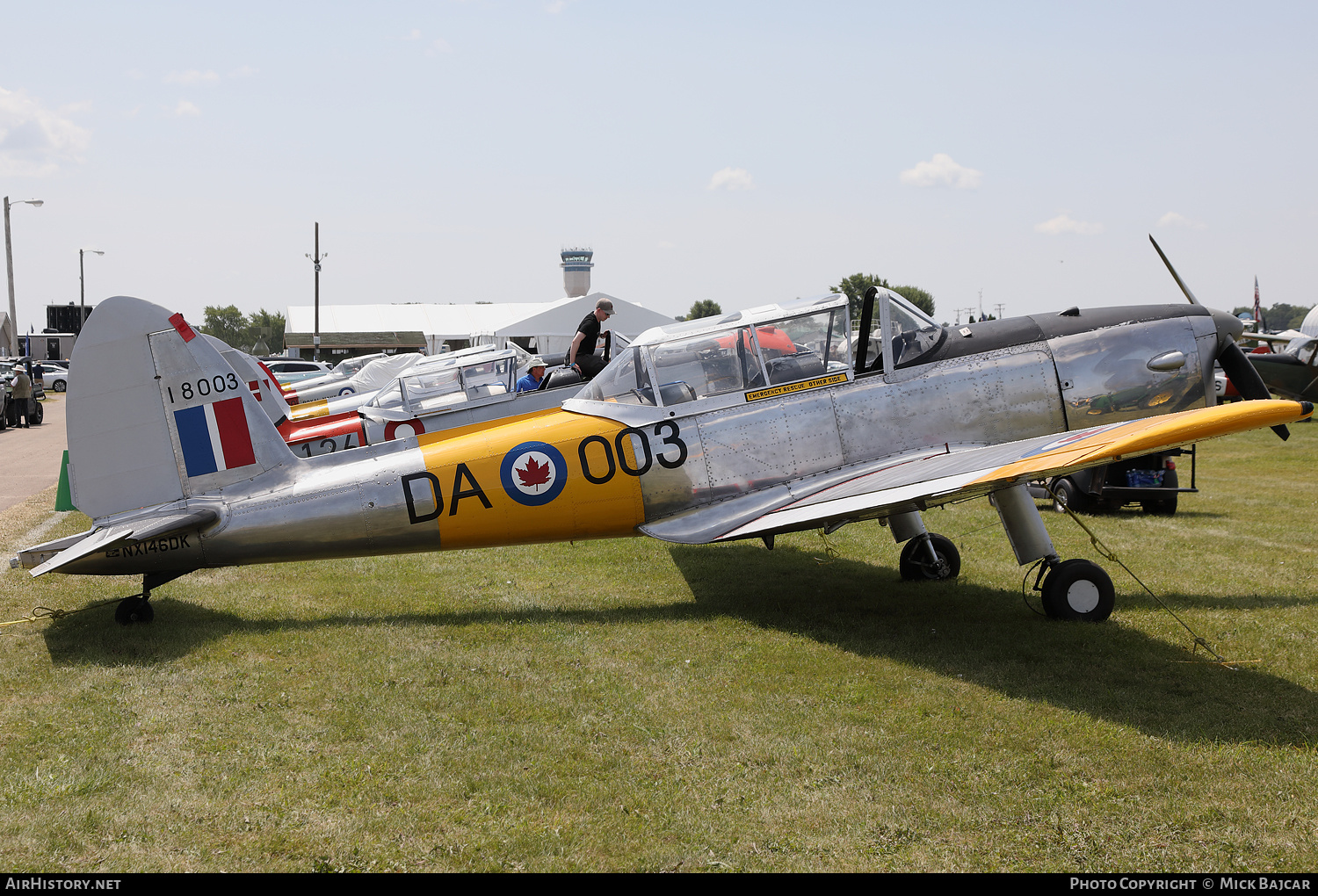 Aircraft Photo of N146DK / NX146DX / 18003 | De Havilland DHC-1 Chipmunk T10 | Canada - Air Force | AirHistory.net #782474