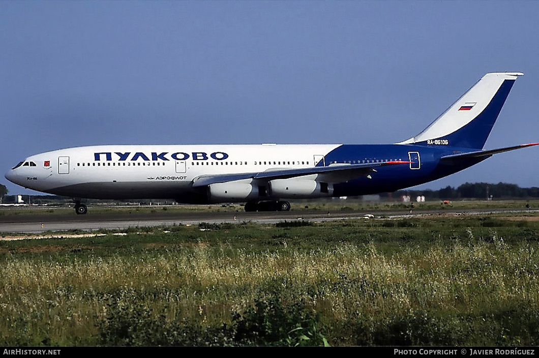 Aircraft Photo of RA-86106 | Ilyushin Il-86 | Pulkovo Airlines | AirHistory.net #782490