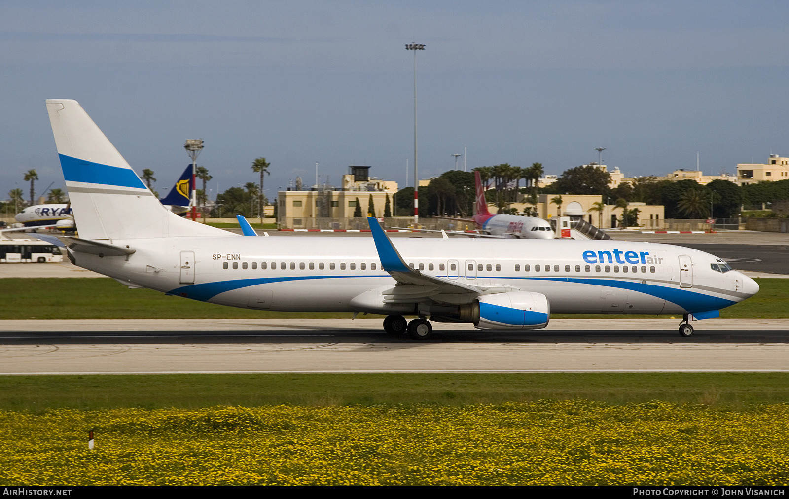 Aircraft Photo of SP-ENN | Boeing 737-8CX | Enter Air | AirHistory.net #782524