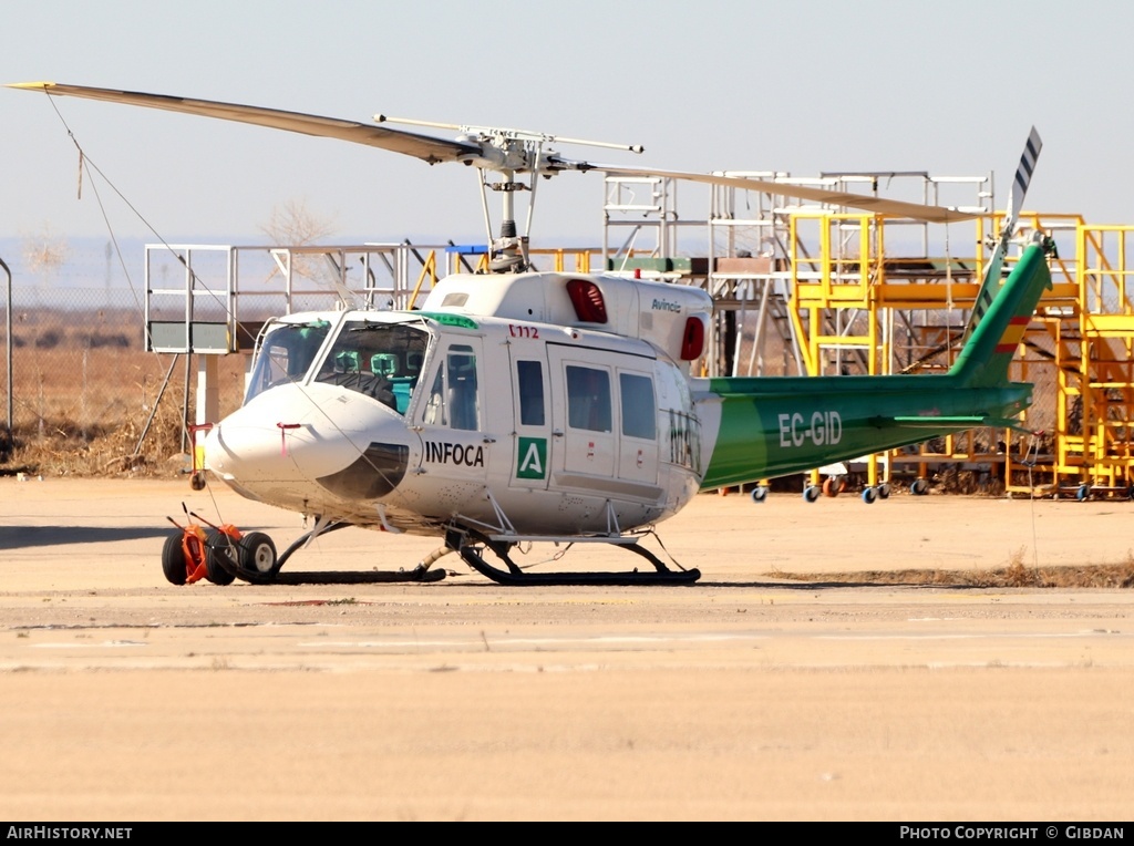 Aircraft Photo of EC-GID | Bell 212 | Avincis | AirHistory.net #782550