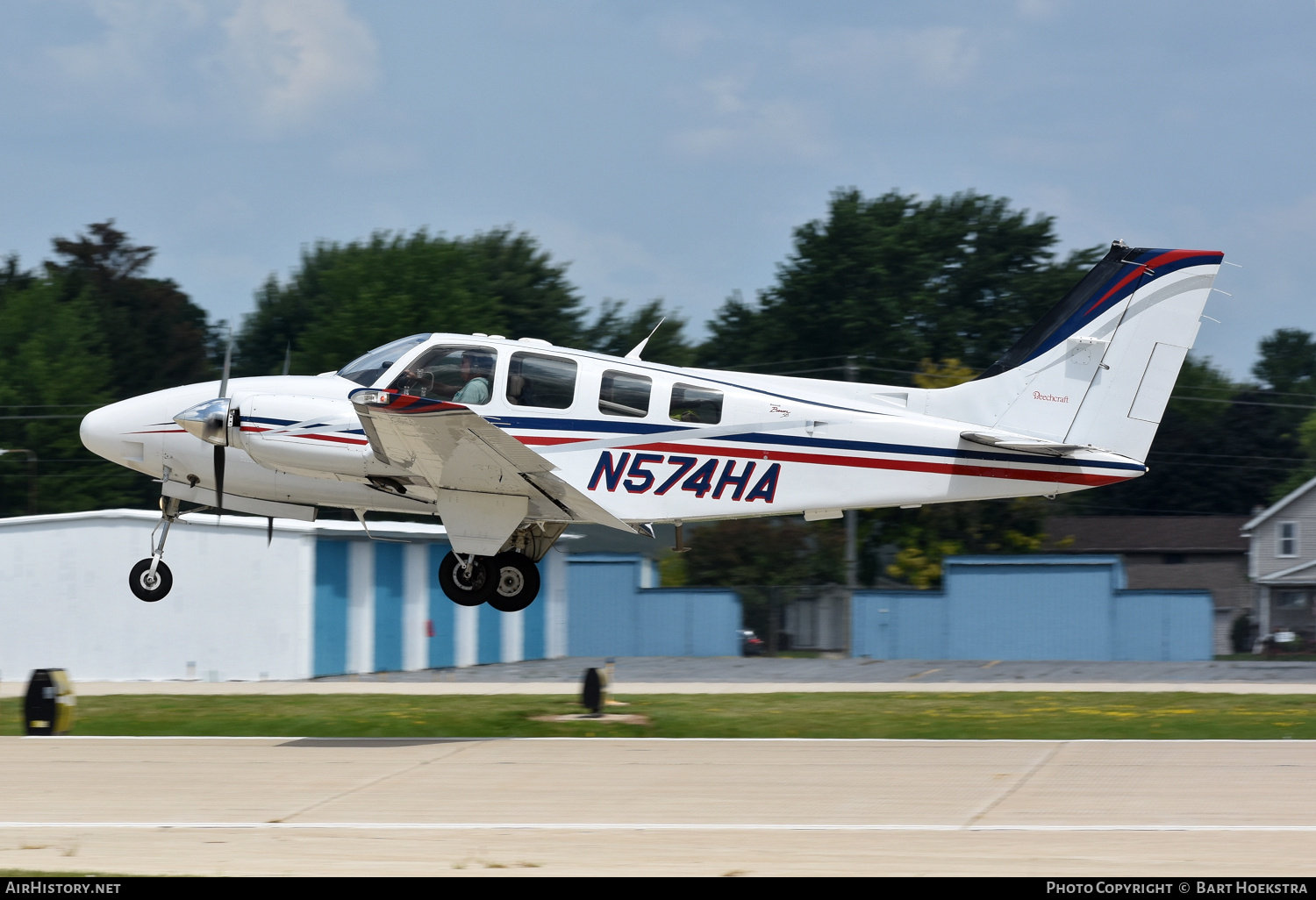 Aircraft Photo of N574HA | Raytheon 58 Baron | AirHistory.net #782578