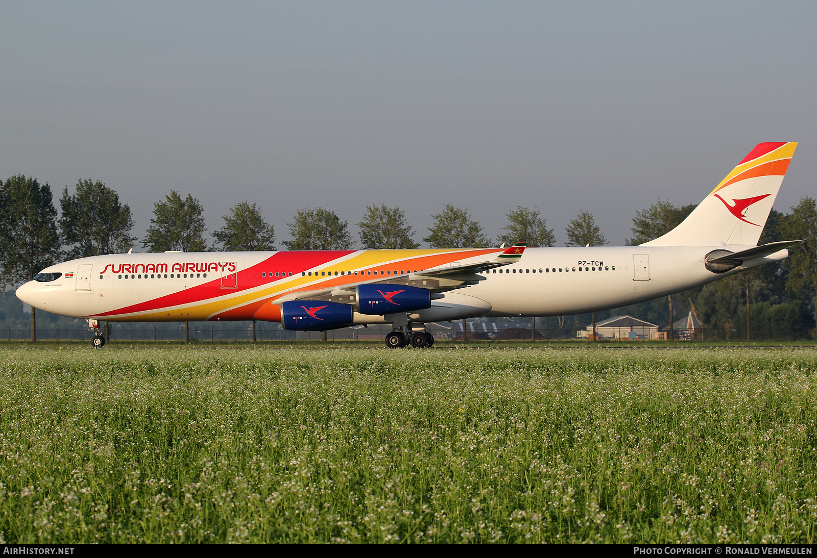 Aircraft Photo of PZ-TCW | Airbus A340-313 | Surinam Airways | AirHistory.net #782601
