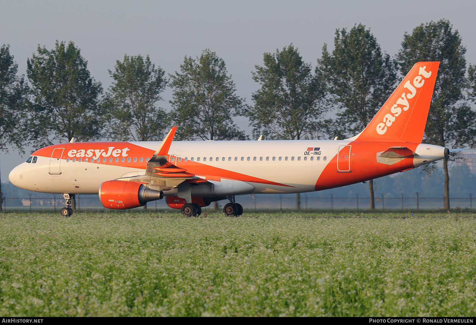 Aircraft Photo of OE-ING | Airbus A320-214 | EasyJet | AirHistory.net #782604