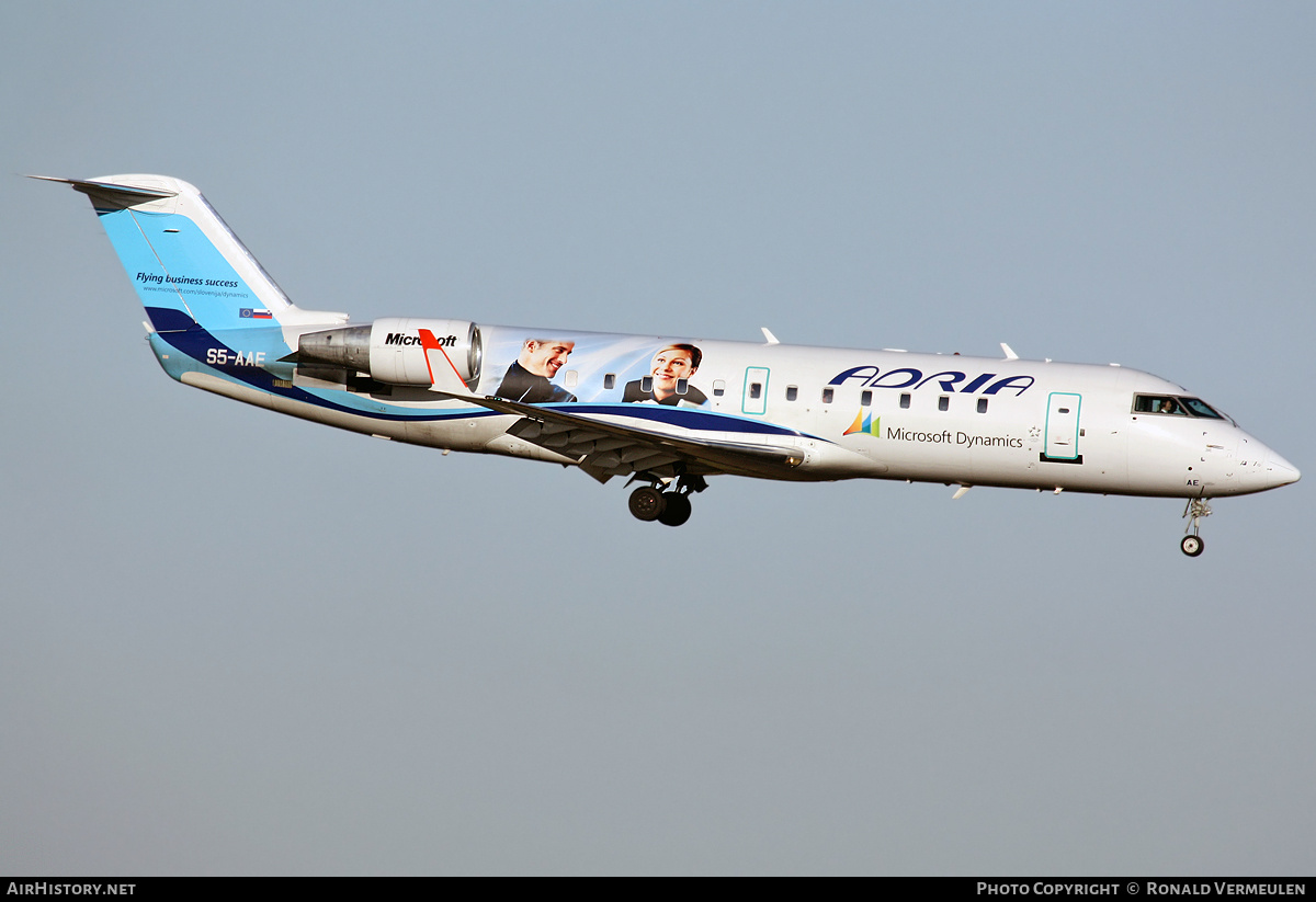 Aircraft Photo of S5-AAE | Bombardier CRJ-200 (CL-600-2B19) | Adria Airways | AirHistory.net #782605