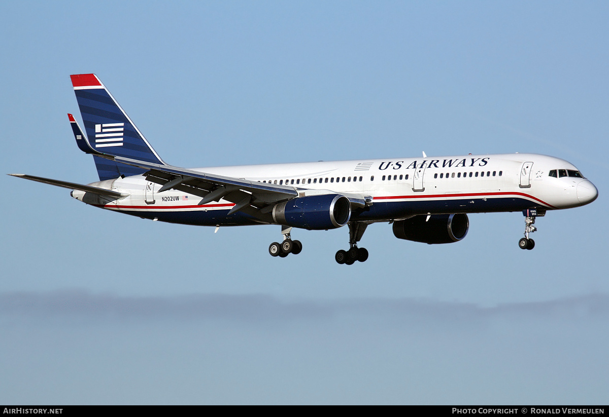 Aircraft Photo of N202UW | Boeing 757-2B7 | US Airways | AirHistory.net #782609