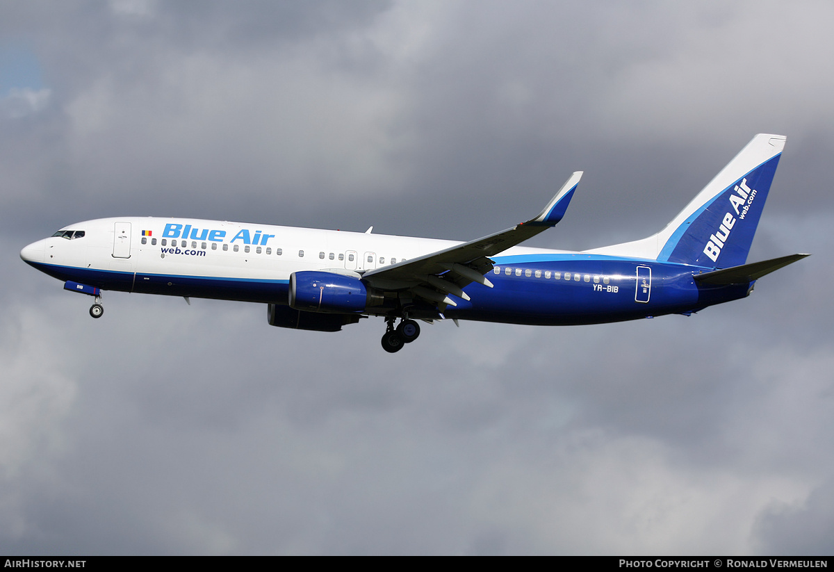 Aircraft Photo of YR-BIB | Boeing 737-8AS | Blue Air | AirHistory.net #782612