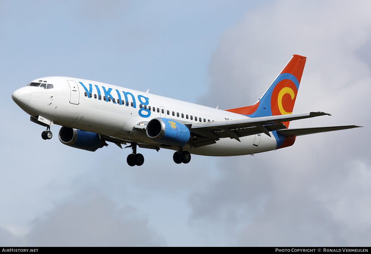 Aircraft Photo of SE-RHV | Boeing 737-36N | Viking Airlines | AirHistory.net #782618